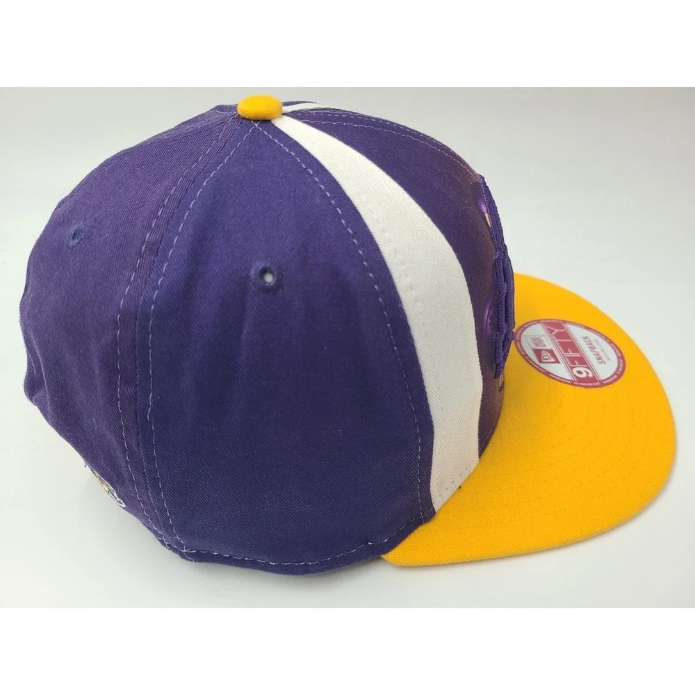 Los Angeles Lakers Iron Man Marvel New Era‎ 9Fifty Snapback Hat Cap NBA Purple